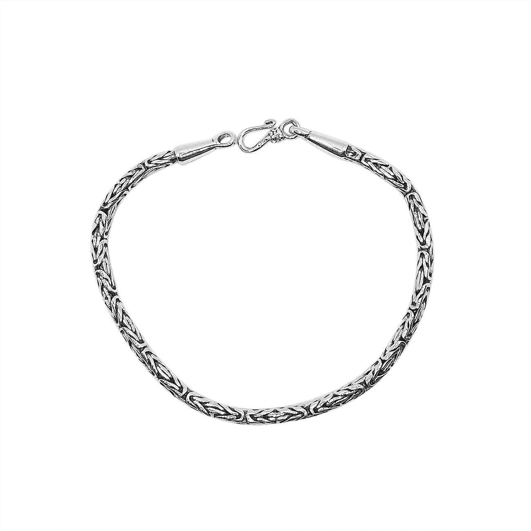 AB-1000-S-2.5MM-8.5" Sterling Silver Bracelet Jewelry Bali Designs Inc 