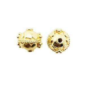BG-125 18K Gold Overlay Bali Bead Beads Bali Designs Inc 