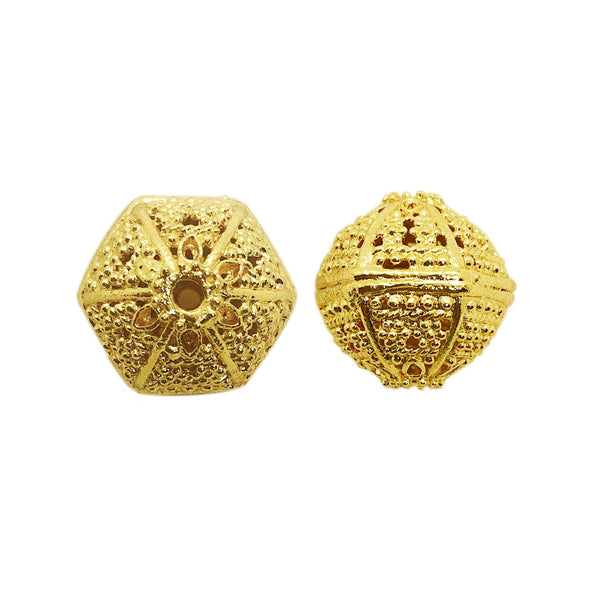 BG-376 18K Gold Overlay Bali Bead Beads Bali Designs Inc 