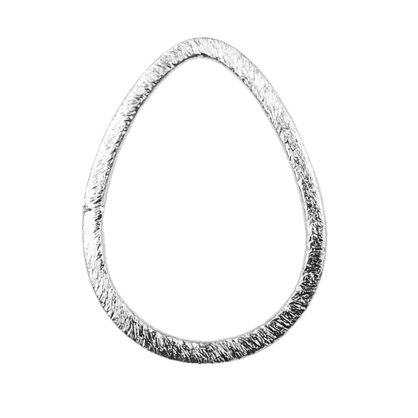 FSF-213-29X21MM Silver Overlay Chandelier Earring Pear Shape Beads Bali Designs Inc 