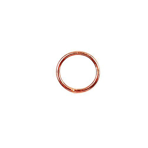 JCRG-100-10MM Rose Gold Overlay Close Jump Ring Beads Bali Designs Inc 