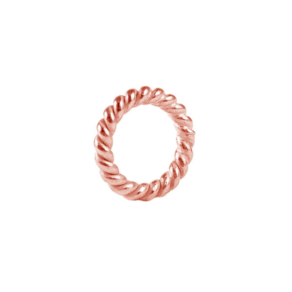 JCRG-102-8MM Rose Gold Overlay Close Jump Ring Beads Bali Designs Inc 