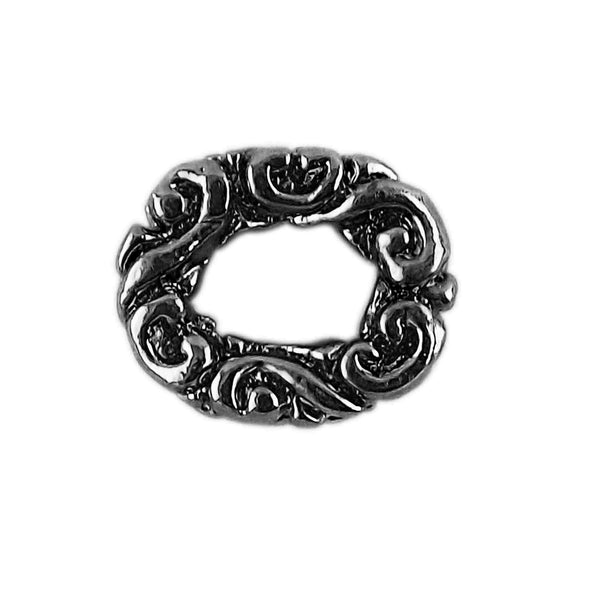 RR-120 Black Rhodium Overlay Ring Findings Beads Bali Designs Inc 
