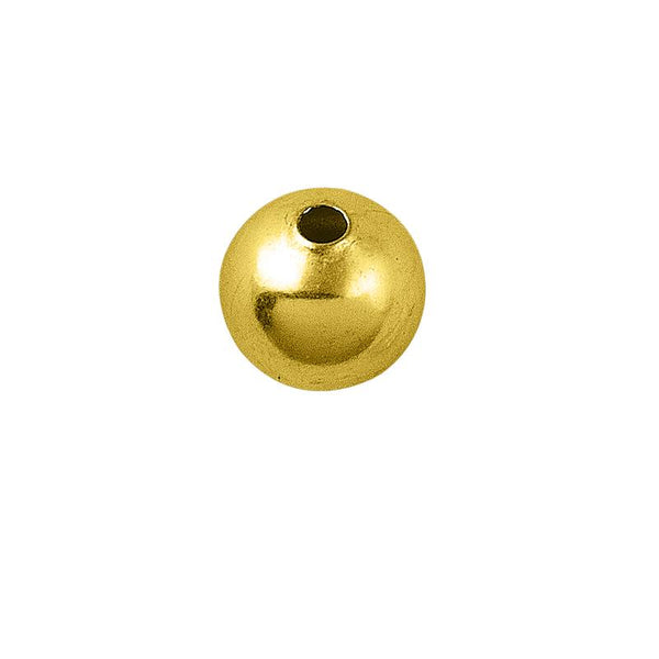 SBG-100-20MM 18K Gold Overlay Seamless Bead Beads Bali Designs Inc 