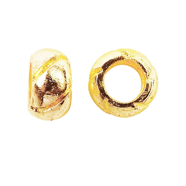 SG-131 18K Gold Overlay Spacers Beads Bali Designs Inc 