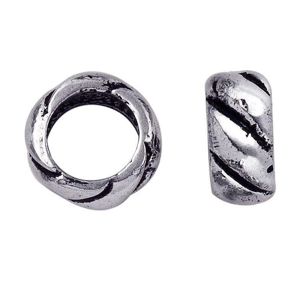 SSF-131 Silver Overlay Spacers Beads Bali Designs Inc 